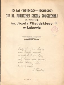 sygn.587 Józef Piłsudski
